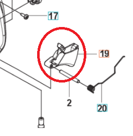 Throttle Control in the group  at Motorsågsbutiken (5024718-03)