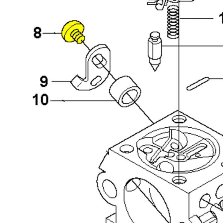 Screw Choke Control 5034790-01 in the group  /  at Motorsågsbutiken (5034790-01)