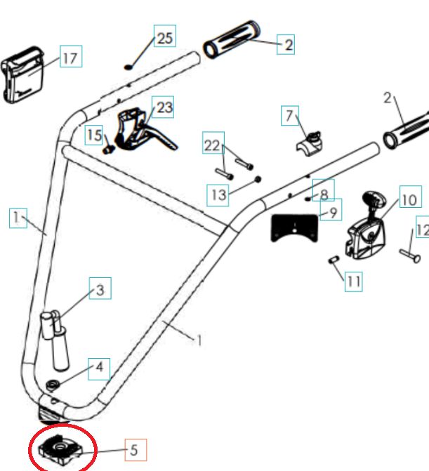 Intermediate Piece 5196534-15 in the group  at Motorsågsbutiken (5196534-15)