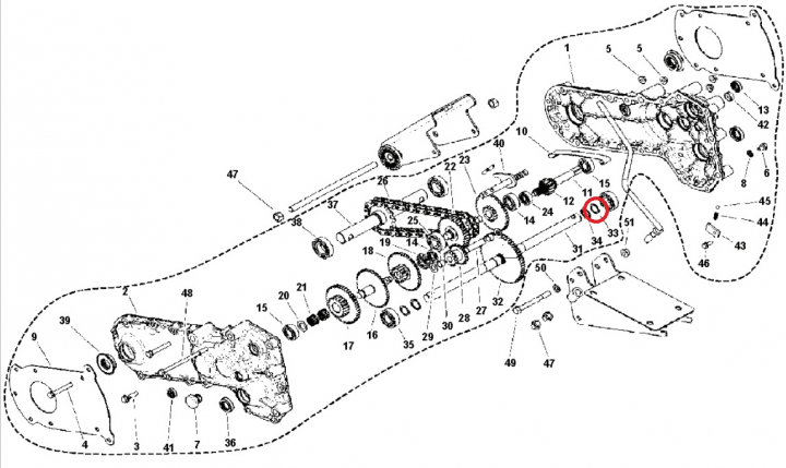 Tracking ring 5310084-03 in the group  at Motorsågsbutiken (5310084-03)