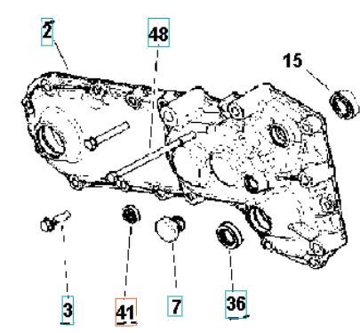 Seal Tc122227 5310094-76 in the group  at Motorsågsbutiken (5310094-76)