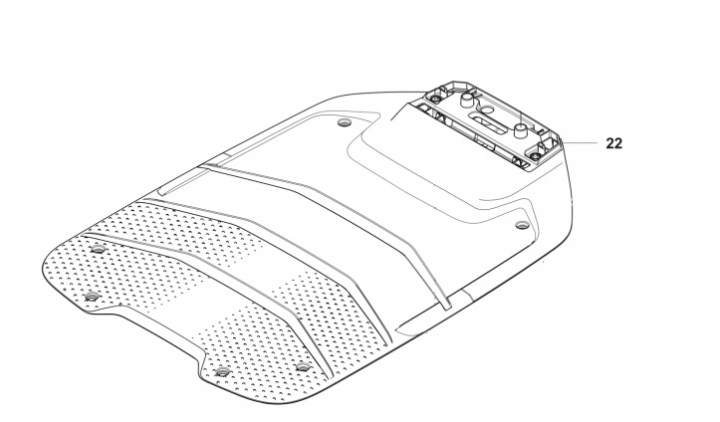 Base plate Nera in the group Automower 430X Nera - 2023 at Motorsågsbutiken (5314231-01)