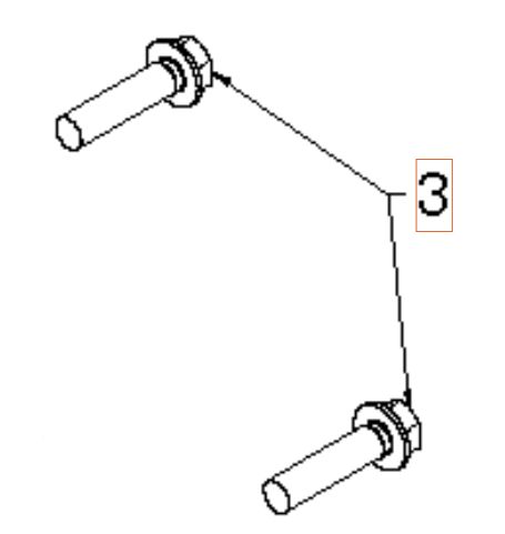 Screw 5321795-82 in the group  at Motorsågsbutiken (5321795-82)