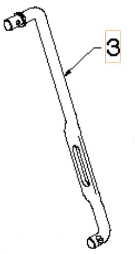 Arm 5321804-45 in the group  at Motorsågsbutiken (5321804-45)