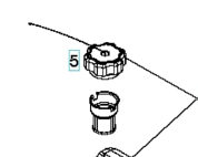 Fuel Tank W/ Cap (Click Style) 5324249-42 in the group  at Motorsågsbutiken (5324249-42)