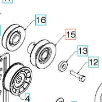 Pulley 5324264-91 in the group  at Motorsågsbutiken (5324264-91)