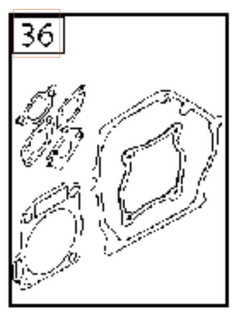 Gasket Kit 5324296-01 in the group  at Motorsågsbutiken (5324296-01)