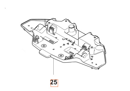 Anchor Plate Charging Station in the group Automower 430X Nera - 2023 at Motorsågsbutiken (5356005-01)