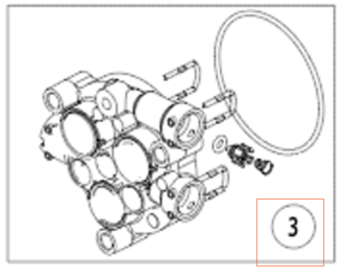 Cylinder Cylinder Block Pw235/ 5363463-01 in the group  at Motorsågsbutiken (5363463-01)