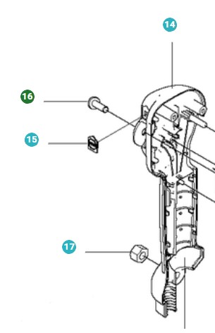 Axle tap in the group  at Motorsågsbutiken (5371412-03)