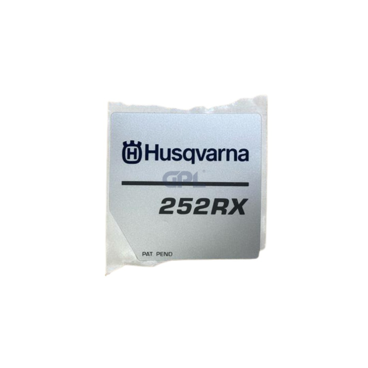 Decal Starter Husqvarna 252RX in the group  at Motorsågsbutiken (5373566-02)