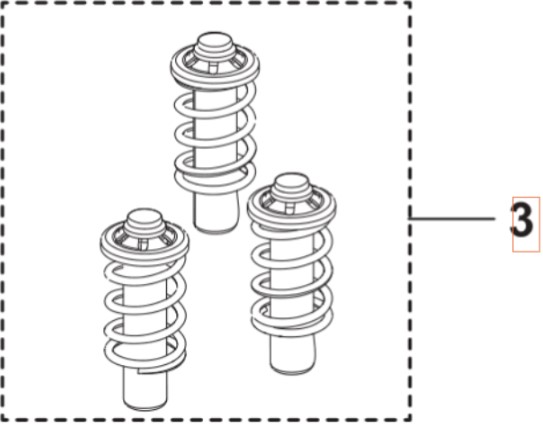 Pump Piston Kit 5460932-01 in the group  at Motorsågsbutiken (5460932-01)