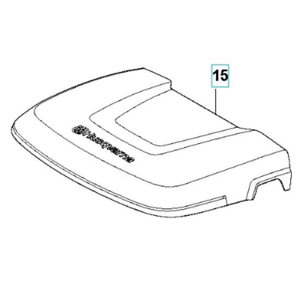 COVER LID P2 HOUSE in the group Automower 415X - 2022 at Motorsågsbutiken (5853235-01)