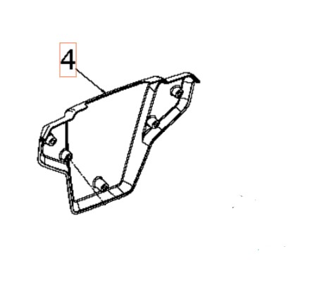 Front Rotator Mount 5897542-01 in the group  at Motorsågsbutiken (5897542-01)