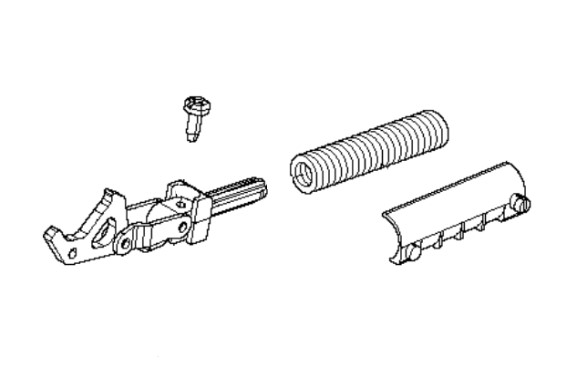 Knee Joint Kit Brake Spring L=9 5901056-02 in the group Husqvarna Chainsaw 5-series / Spare parts Husqvarna 565 chainsaw at Motorsågsbutiken (5901056-02)