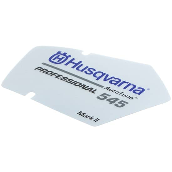 Decal Starter 545 5906134-03 in the group Husqvarna Chainsaw 5-series / Spare parts Husqvarna 545 chainsaw at Motorsågsbutiken (5906134-03)