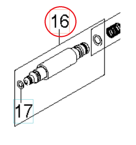 Quick Coupling Outlet 5926176-75 in the group  at Motorsågsbutiken (5926176-75)