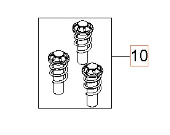 Piston Complete Kit 3Pcs 5926176-78 in the group  at Motorsågsbutiken (5926176-78)