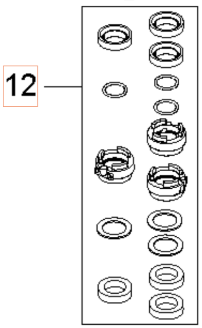 Seal Kit Rep Sys Ceramic Sp 5926176-90 in the group  at Motorsågsbutiken (5926176-90)