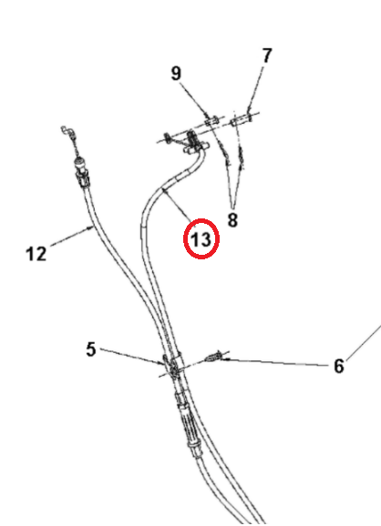 Wire 5938484-01 in the group  at Motorsågsbutiken (5938484-01)