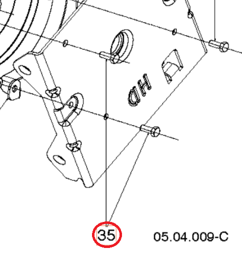 Screw Hexagon Head 5/16-18 in the group  at Motorsågsbutiken (5960305-01)