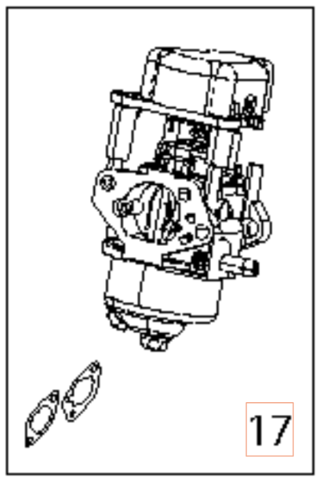 Carburetor 5973821-01 in the group  at Motorsågsbutiken (5973821-01)