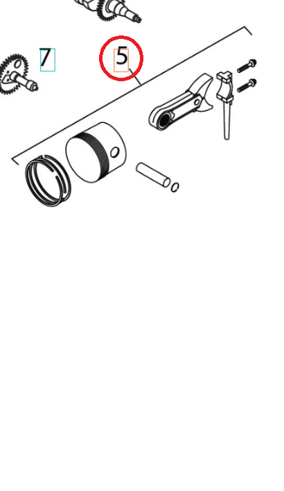 Piston Kit 5975047-01 in the group  at Motorsågsbutiken (5975047-01)