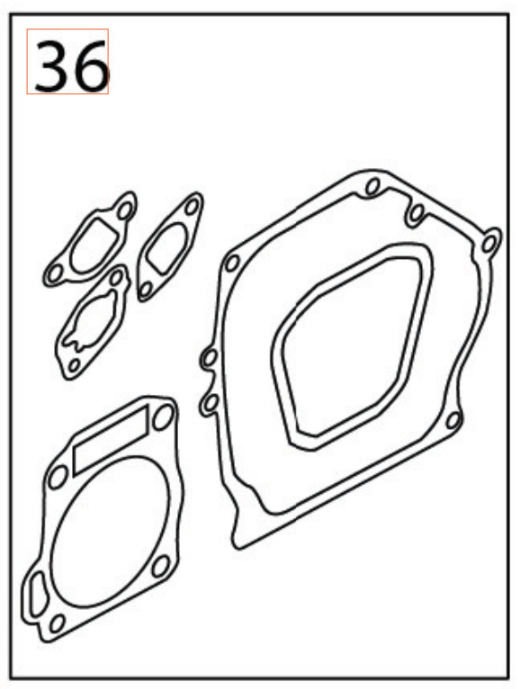 Gasket Kit 5975058-01 in the group  at Motorsågsbutiken (5975058-01)