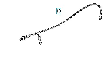 WIRING ASSY CHARGING CABLE in the group Automower 305 - 2022 at Motorsågsbutiken (5975764-01)