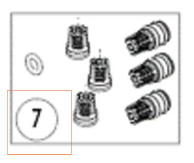 Inlet Outlet Valve 5986841-33 in the group  at Motorsågsbutiken (5986841-33)