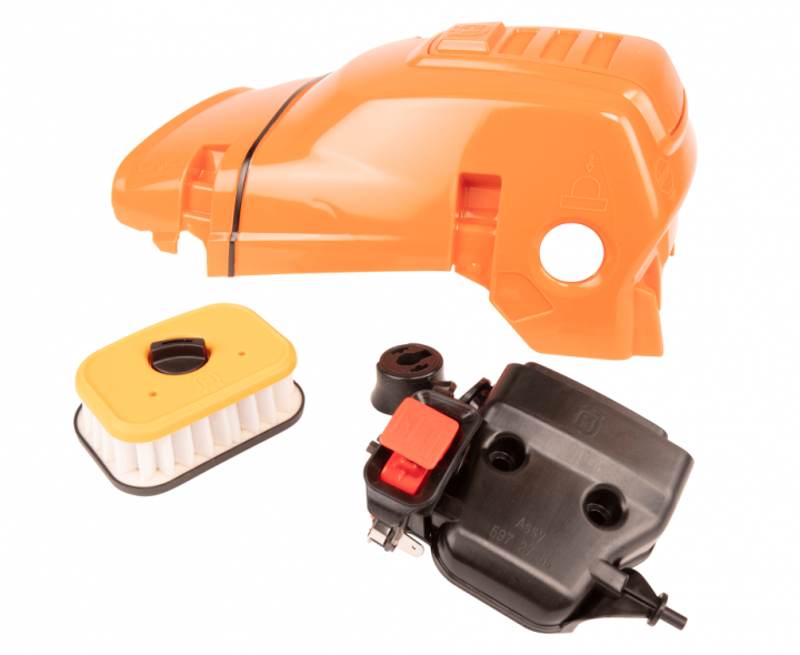 Filter Unit Large Kit Orange 6 5989347-01 in the group Husqvarna Chainsaw 5-series / Spare parts Husqvarna 555 chainsaw at Motorsågsbutiken (5989347-01)