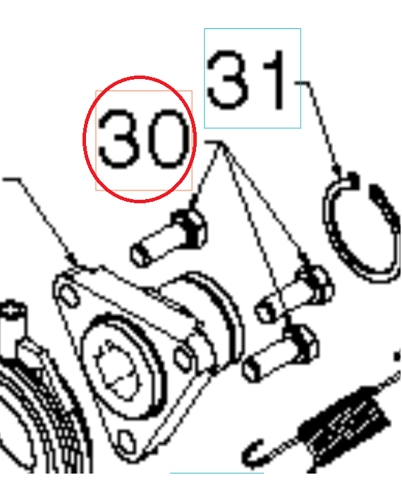 Bolt, 5/16-18X7/8 8747605-14 in the group  at Motorsågsbutiken (8747605-14)