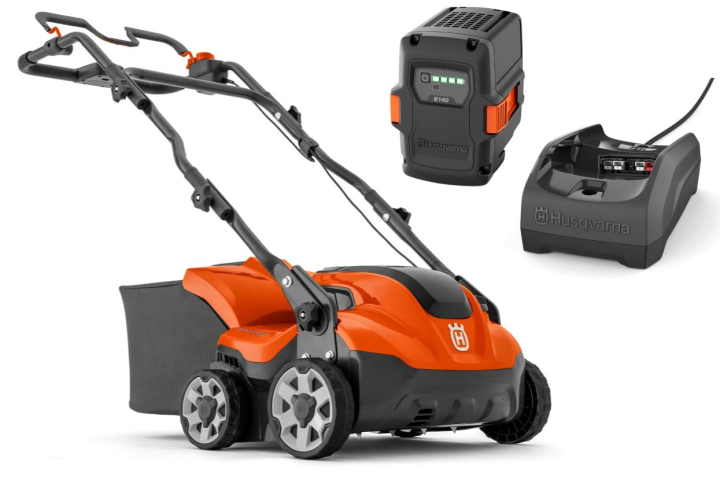 Husqvarna Scarifier S138i + B140 & C80 in the group Forest and Garden Products / Battery operated power tools / Scarifier at Motorsågsbutiken (9679222-03)