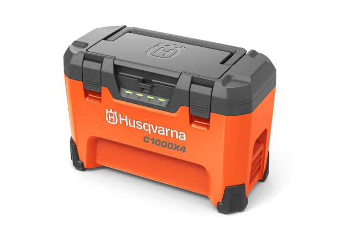 Husqvarna C1000X4 multi-rack charger in the group Brushcutter / Battery brushcutters / Batteries and chargers at Motorsågsbutiken (9707048-01)