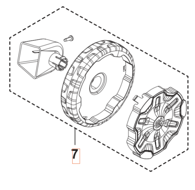 Wheel With Axle 5460920-01