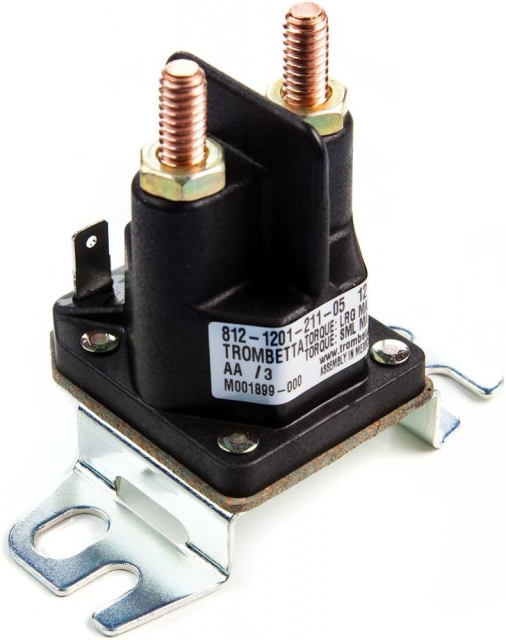 Solenoid starter motor