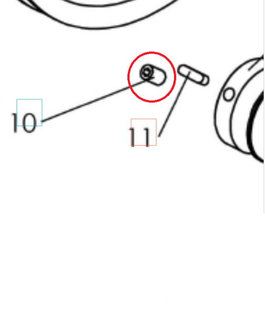 Screw Lock-, M4 7286923-00